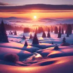 Обложка трека Усталый день склонился к ночи