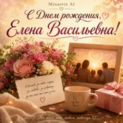 С Днем рождения, Елена Васильевна!