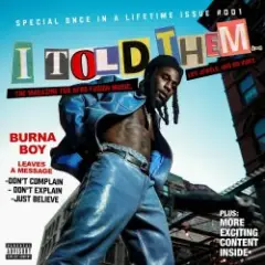 Burna Boy feat. 21 Savage — Sittin' On Top Of The World