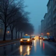 Город спит