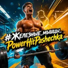 #Железные_мышцы_PowerHitPashechka
