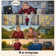 Я в отпуске