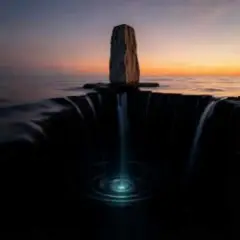 В черную воду