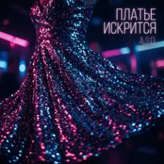Платье искрится