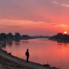У излучены реки